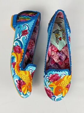 Irregular Choice Pescado Oro Goldfish Flats – Size 39 / UK 6 – Rare